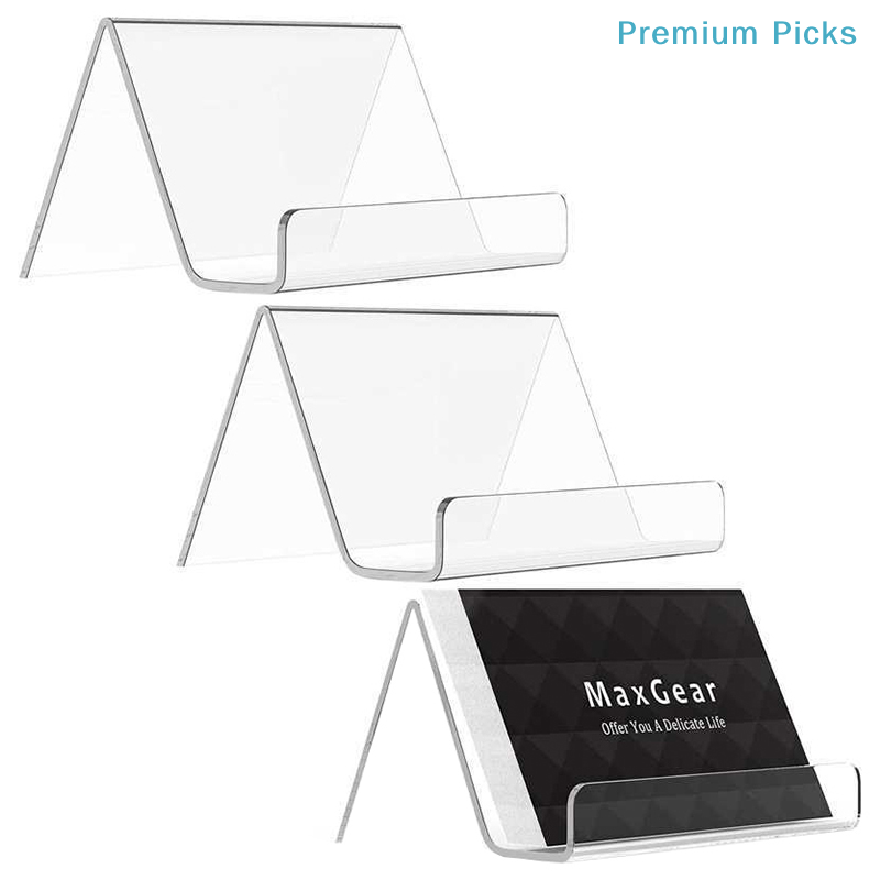 Place Card Holder - حامل بطاقات عمل شفاف من الأكريليك