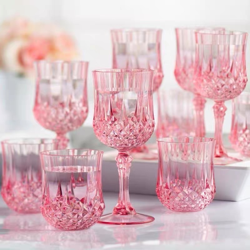 Champagne Tower Set - كؤوس شامبانيا أكريليك، أكواب بلاستيكية، كؤوس