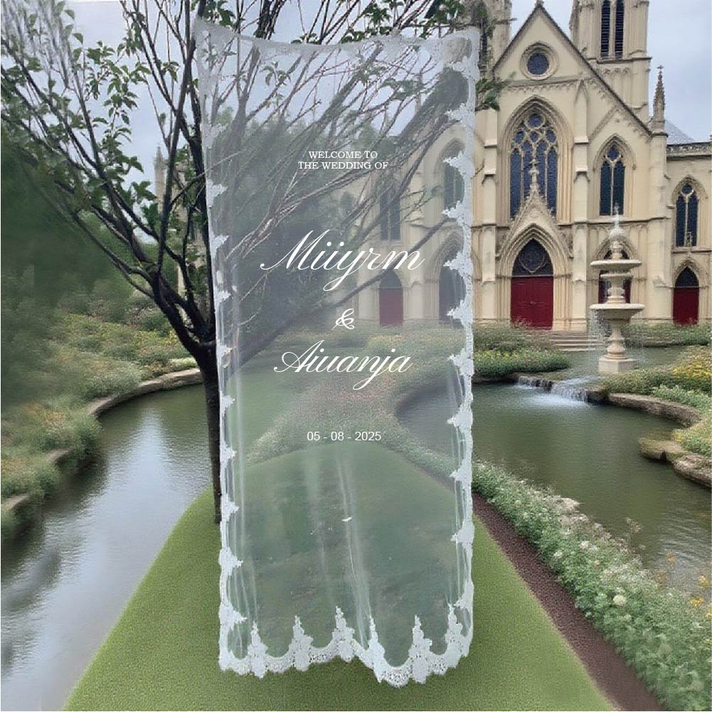 Champagne Tower Set - لافتة زفاف رومانسية شفافة مصنوعة يدويًا