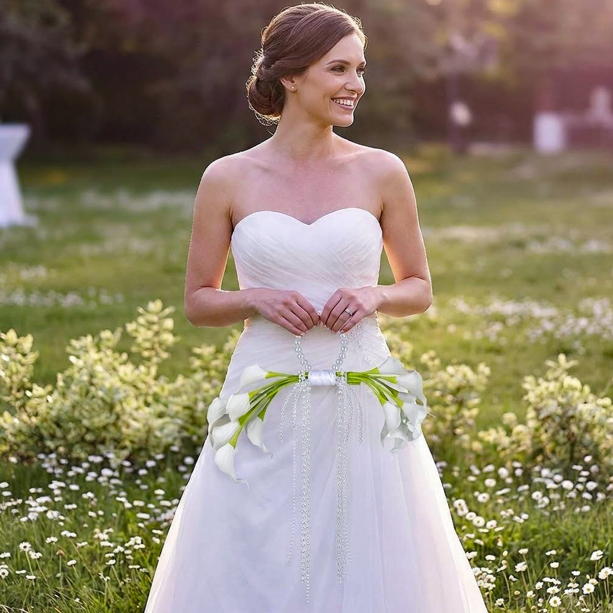 باقة زهور الكالا الاصطناعية من - مراجعة Wedding Ceremony Supply وسعره