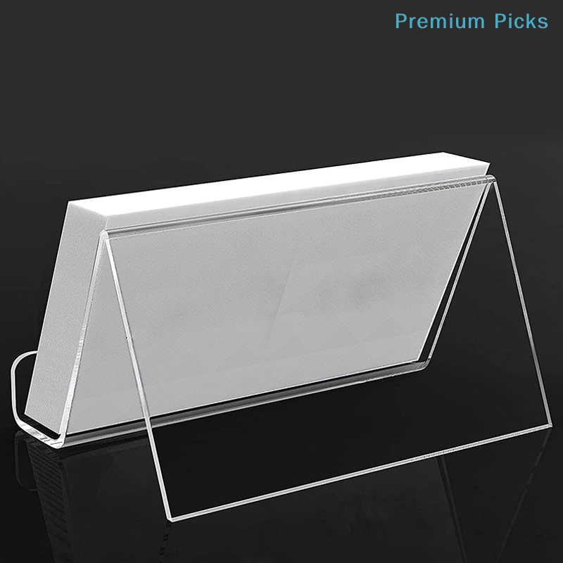 حامل بطاقات عمل شفاف من الأكري - مراجعة Place Card Holder وسعره