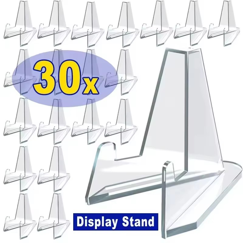 30-1 قطعة حامل عرض بطاقات مثلث - مراجعة Place Card Holder وسعره