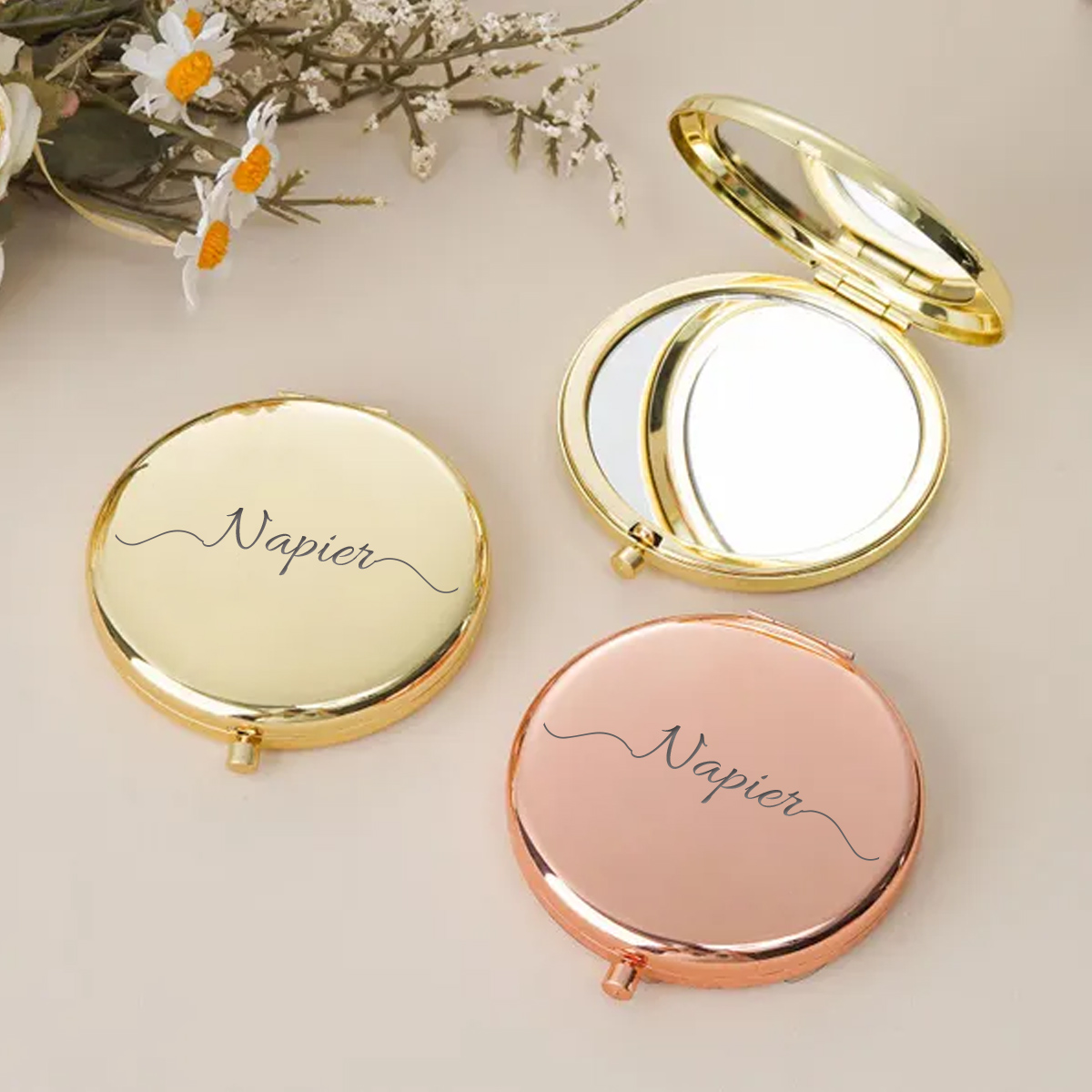مرآة جيب قابلة للطي بتصميم ناب - مراجعة Wedding Souvenir وسعره