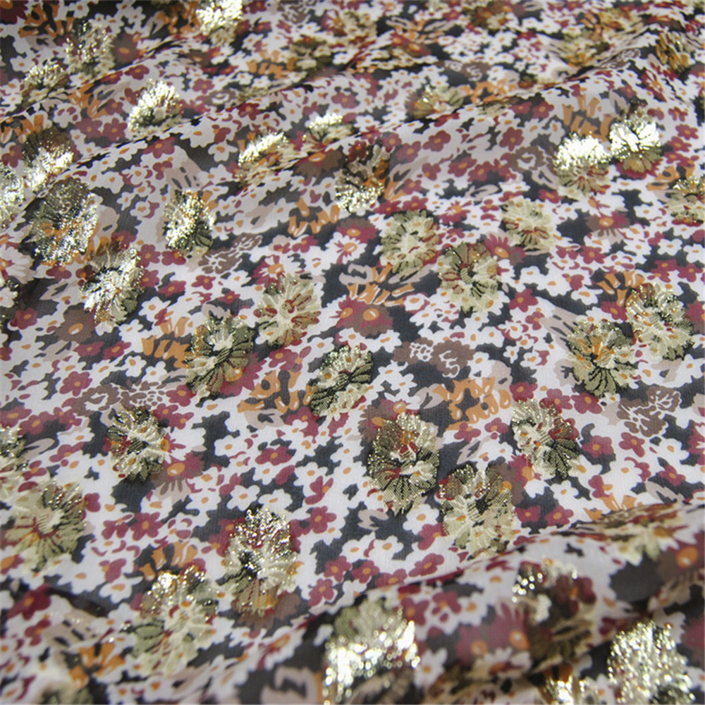 قماش حرير لامع أنيق بنقشة زهور - مراجعة Good Floral & Wedding Decor Supply Photos وسعره